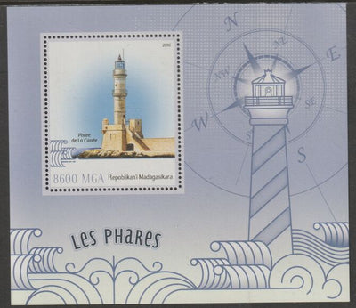 Madagascar 2016 Lighthouses perf m/sheet containing one value unmounted mint