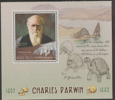 Madagascar 2016 Charles Darwin perf m/sheet containing one value unmounted mint