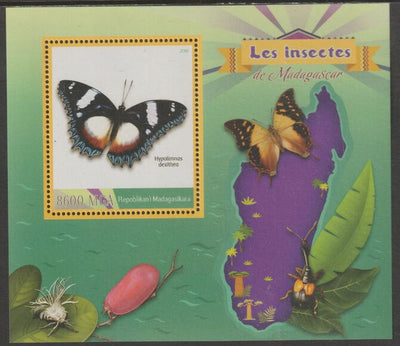 Madagascar 2016 Insects - Butterflies perf m/sheet containing one value unmounted mint