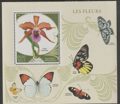Madagascar 2016 Flowers perf m/sheet containing one value unmounted mint