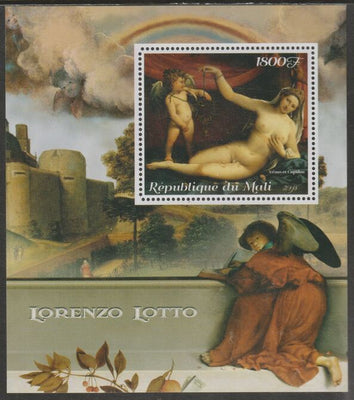 Mali 2018 Lorenzo Lotto perf m/sheet containing one value unmounted mint