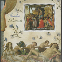 Mali 2018 Sandro Botticelli perf m/sheet containing one value unmounted mint