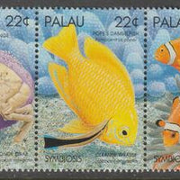 Palau 1987 25th Anniv of World Ecolody se-tenant strip of 5 unmounted mint SG 218-222