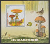 Madagascar 2017 Fungi perf m/sheet containing one value unmounted mint