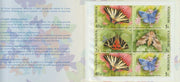 Moldova 2003 Butterflies & Moths booklet complete and fine, SG SB6
