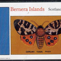 Bernera 1982 Butterflies (Tiger Moth) imperf deluxe sheet (£2 value) unmounted mint