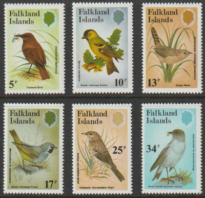 Falkland Islands 1982 Birds of the Passerine Family perf set of 6 unmounted mint, SG433-38