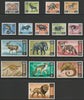 Kenya 1966 Animald def set complete, 16 values unmounted mint, SG20-3538