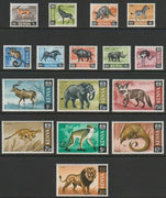 Kenya 1966 Animald def set complete, 16 values unmounted mint, SG20-3538