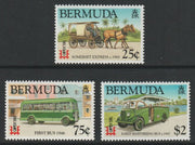 Bermuda 1996 Capex - Local Transport perf set of 4 unmounted mint SG 757-60