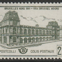 Belgium 1959 Railway Parcels 20f olive unmounted mint SG P1695