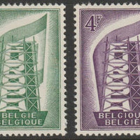 Belgium 1956 Europa perf set of 2  unmounted mint SG 1582-83