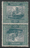 Saar 1921 Pictorial 20pf tete-beche pair mounted mint SG 55a