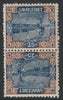 Saar 1921 Pictorial 25pf tete-beche pair mounted mint SG 56a