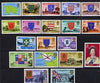 Jersey 1976-80 Parish Arms & Views definitive set complete 1/2p to £2, 19 values unmounted mint, SG 137-55