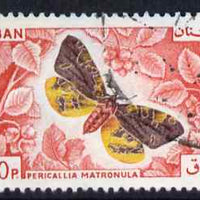 Lebanon 1965 Large Tiger Moth 30p fine commercial used SG873