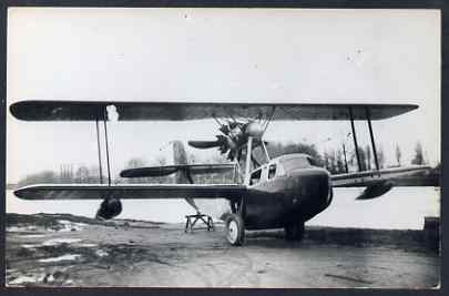Photograph - Seaplane black & white photograph showing Sibreck
