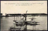 Postcard - Borel unused black & white card inscribed 'L'aeroyacht Borel'