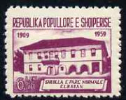 Albania 1960 Elbasan School 6L50 purple unmounted mint, SG 654