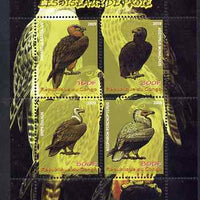 Congo 2009 Birds of Prey perf sheetlet containing 4 values unmounted mint