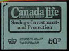 Great Britain 1973 Canada Life 50p booklet #2 dated April 1973 complete and fine SG DT10