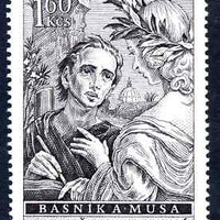 Czechoslovakia 1958 85th Birthday of Dr Max Svabinsky (artist) unmounted mint SG 1049