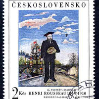 Czechoslovakia 1967 'Praga 68' Stamp Exhibition (Rousseau Self Portrait) fine cds used, SG 1669