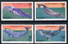 Somalia 1999 Whales perf set of 4 unmounted mint. Note this item is privately produced and is offered purely on its thematic appeal Michel 789-92