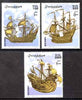 Somalia 2002 Old Sailing Ships perf set of 3 unmounted mint. Note this item is privately produced and is offered purely on its thematic appeal Michel 979-81