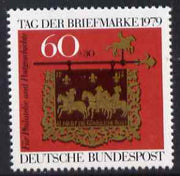 Germany - West 1979 Stamp Day - Posthouse Sign 60pf unmounted mint, SG1904