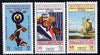 Yemen - Republic 1971 Corrective Move perf set of 3 unmounted mint, SG 92-4