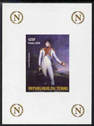 Chad 2009 Napoleon #7 Louis Bonaparte imperf deluxe sheet unmounted mint. Note this item is privately produced and is offered purely on its thematic appeal.