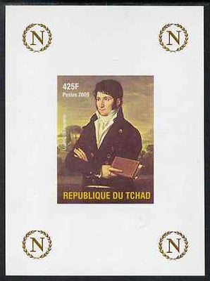 Chad 2009 Napoleon #8 Lucien Bonaparte imperf deluxe sheet unmounted mint. Note this item is privately produced and is offered purely on its thematic appeal.