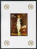 Chad 2009 Napoleon #3 in his Study by David perf deluxe sheet unmounted mint. Note this item is privately produced and is offered purely on its thematic appeal.