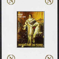 Chad 2009 Napoleon #9 Joseph Bonaparte - King of Spain perf deluxe sheet unmounted mint
