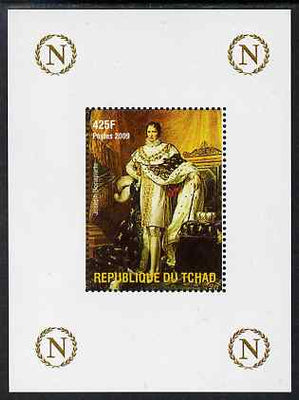Chad 2009 Napoleon #9 Joseph Bonaparte - King of Spain perf deluxe sheet unmounted mint