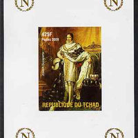 Chad 2009 Napoleon #9 Joseph Bonaparte - King of Spain imperf deluxe sheet unmounted mint. Note this item is privately produced and is offered purely on its thematic appeal.