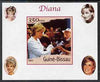 Guinea - Bissau 2001 Princess Diana #8 imperf deluxe sheet unmounted mint. Note this item is privately produced and is offered purely on its thematic appeal
