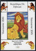 Djibouti 2008 Beijing & Vancouver Olympics - Disney - The Lion King perf deluxe sheet #3 unmounted mint. Note this item is privately produced and is offered purely on its thematic appeal