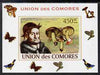 Comoro Islands 2008 Botanists & Fungi #2 Andrea Cesalpino individual imperf deluxe sheet unmounted mint. Note this item is privately produced and is offered purely on its thematic appeal, it has no postal validity