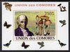 Comoro Islands 2008 Botanists & Fungi #4 Michel Adanson individual imperf deluxe sheet unmounted mint. Note this item is privately produced and is offered purely on its thematic appeal, it has no postal validity