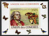 Comoro Islands 2008 Botanists & Fungi #6 Miles Joseph Berkeley individual imperf deluxe sheet unmounted mint. Note this item is privately produced and is offered purely on its thematic appeal, it has no postal validity