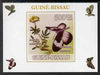 Guinea - Bissau 2009 Butterflies & Flowers #3 individual imperf deluxe sheet unmounted mint. Note this item is privately produced and is offered purely on its thematic appeal