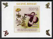 Guinea - Bissau 2009 Butterflies & Flowers #3 individual imperf deluxe sheet unmounted mint. Note this item is privately produced and is offered purely on its thematic appeal