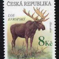 Czech Republic 1998 Elk 8kc from Endangered Species set unmounted mint, SG 190