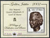 Isle of Man 2002 Golden Jubilee - 2nd issue perf m/sheet unmounted mint, SG MS 975
