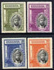 Zanzibar 1936 Silver Jubilee of Sultan perf set of 4 unmounted mint SG 323-6