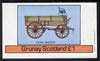 Grunay 1982 Transport (Farm Wagon) imperf souvenir sheet (£1 value) unmounted mint