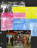 Chad 2009 Michael Jackson #4 - Thriller m/sheet the set of 5 imperf progressive proofs comprising the 4 individual colours plus all 4-colour composite, unmounted mint.
