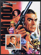 Somaliland 2002 James Bond (Sean Connery) #2 perf m/sheet unmounted mint